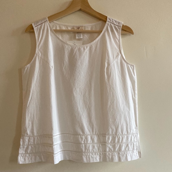 Anokhi Tops - White Tank Top